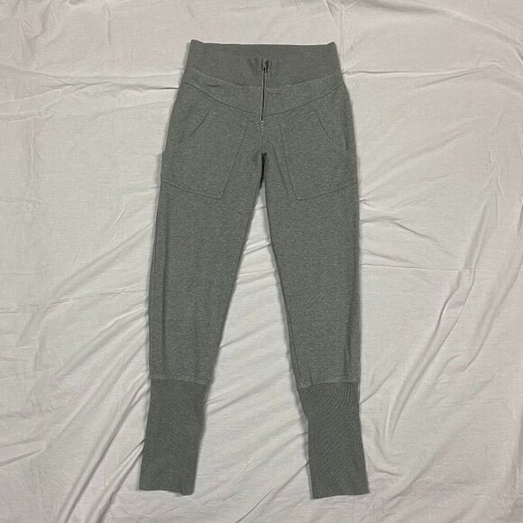 Grey Women's Sweatpants - Free People's Movement - Small Stain - Picture 1 of 8